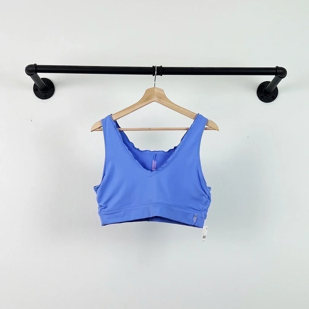 NWT Free People Movement Hearts Aflutter Sports Bra Candied Lilac
